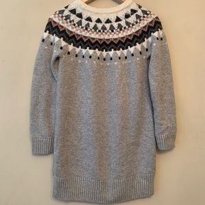 Gap Girls Gray Sweater Dress